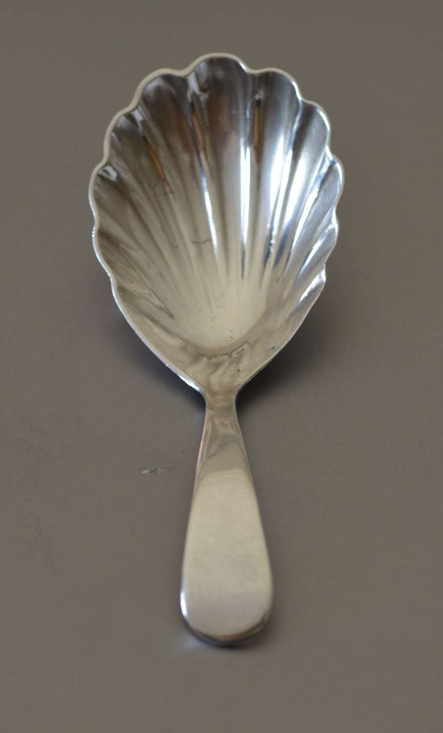 Silver Caddy Spoon by London Silversmith William Eaton 1820