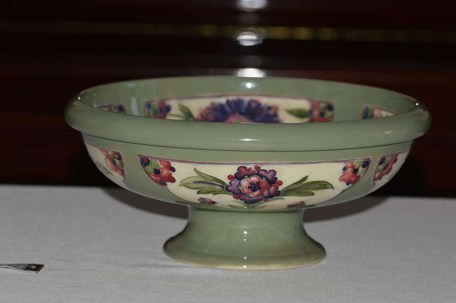 A Stunning Moorcroft Persian Pattern Pedestal Bowl, circa 1918