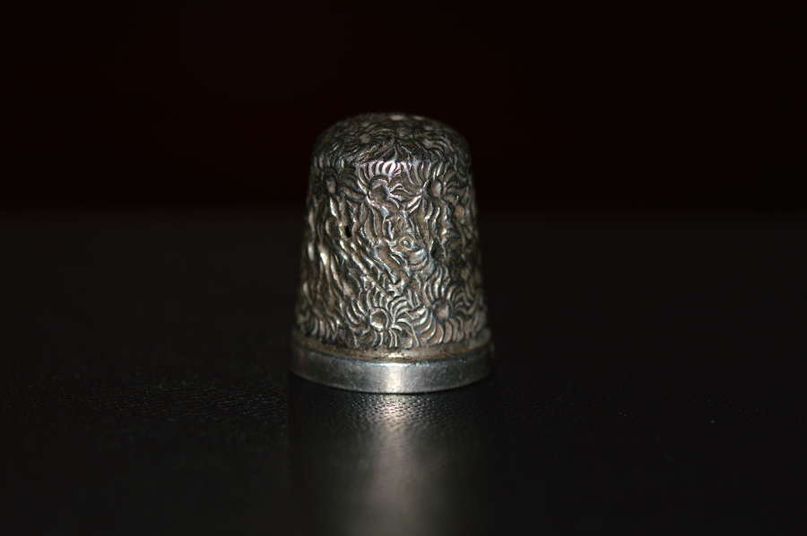 Victorian Silver Thimble, by Henry Griffith & Sons, Chester 1887