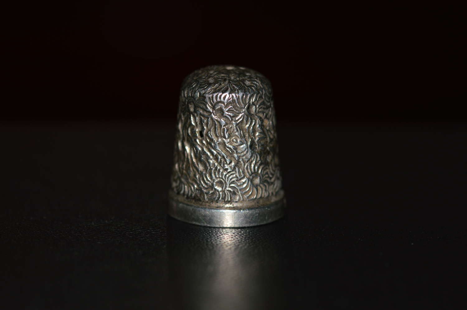Victorian Silver Thimble, by Henry Griffith & Sons, Chester 1887