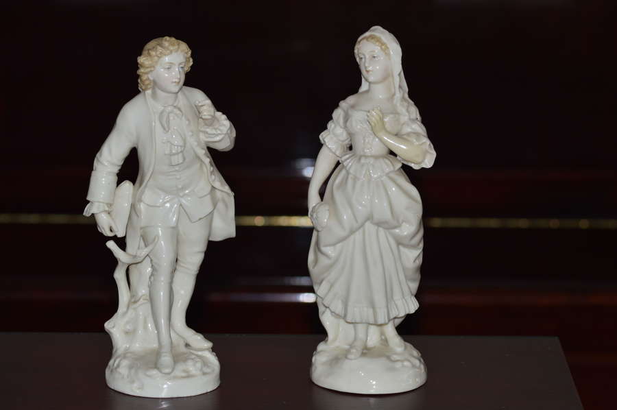 Two 19th Century Continental Porcelain Figures