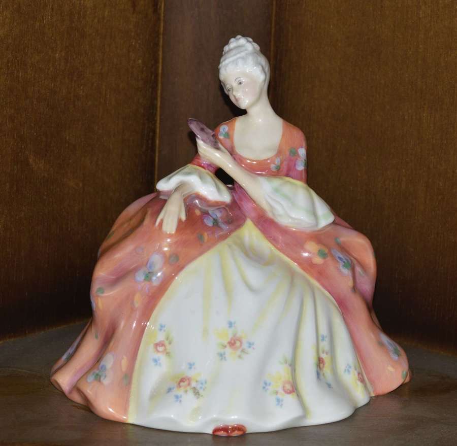 Royal Doulton 1978 Porcelain Wistful Figurine - Peggy Davies Classics