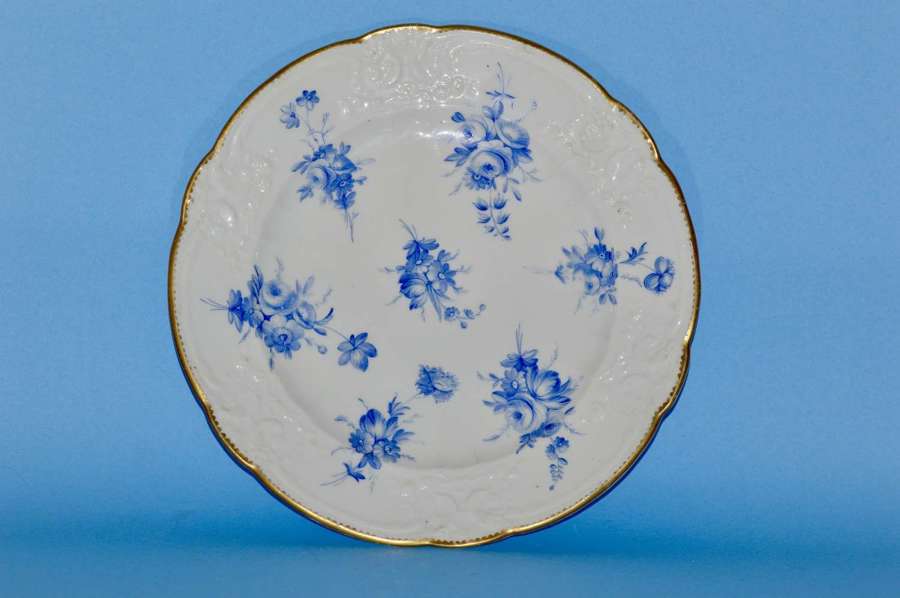 Nantgarw Early 19th Century Porcelain Dessert Plate
